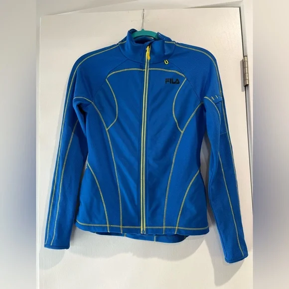 Fila Women's Blue Jacket and Top Set Size XS - Picture 4 of 14